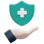 medical 3d render icon illustration png 1